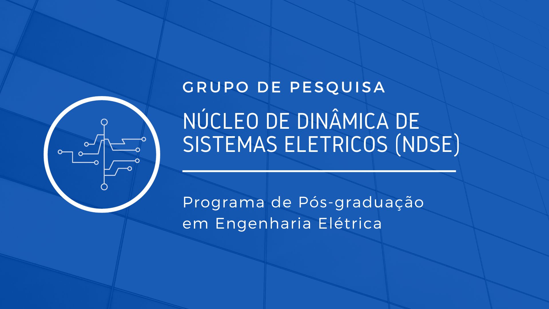 Núcleo de Dinâmica de Sistemas Elétricos (NDSE)
